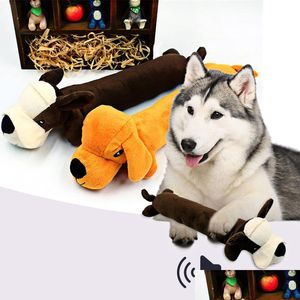 Dog Toys Жует животные жевать игрушки для собак игрушки кошки вокализация в тканевых куклах Dick Pet Accessories Продукты высококачественная доставка 202 dhxlo