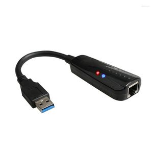 Realtek/RTL8153 USB 3.0 Адаптер сетевой карты в Ethernet RJ45 LAN Gigabit Internet для Windows 7/8/10/XP