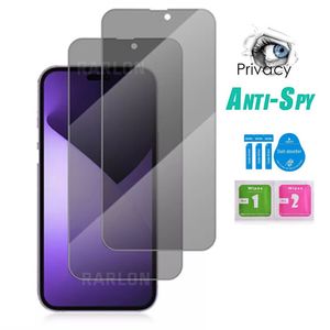 Toptan Anti Casus Gizlilik Ekran Koruyucu Film İPhone 15 14 Pro Max 13 12 11 XS XR 6 7 8 Plus Paket Yok