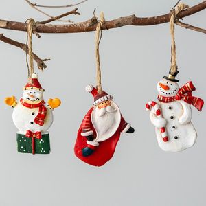 O Nightmare Before Christmas Ornament for Santa Snowman pendente Decorações de Natal Hh22-295