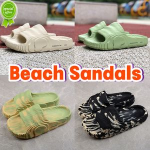 Верхние сандалии прохладные тапочки пляжные сандалии дизайнерские мужские летние слайды обувь наружная сандалия черная серая магическая лайма пустынная песчаная модная душевая комната помещение в помещении