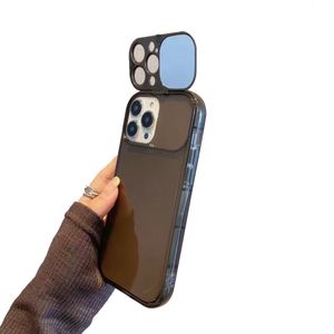Макияж зеркальный телефонный чехол Женщины с невидимым складным флип -держателем для iPhone 14 Pro Max 13 12 11 XS XR 8 7 Plus с защитой объектива камеры прозрачная крышка