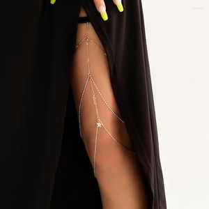 Zincirler vivilady yıldız püskül kulağı buğday çinko alaşım vücut bacak zinciri kadınlar için seksi moda basit vahşi plaj parti hediyesi toptan