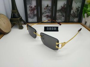 Erkek Güneş Gözlüğü Tasarımcı Kadın Moda Karto Güneş Gölgeli Çift Kare Çıkarık Güneş Gözlükleri Polarize UV400 Koruma Gözlükleri Orijinal kasa bez aksesuarları