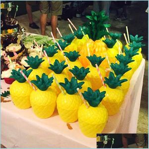 Украшение вечеринки Гавайские алоха банорные балтинки воздушные шары пальмовые листья поставляют летний тропический свадебный декор доставка 2021 Главная Ga dhjof