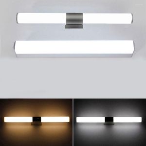 Duvar lambaları Modern LED Işık Akrilik Montajlı Banyo Ayna Mobilya Dekorasyonu Süper Parlak Işıklar 12W 16W 22W