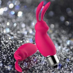 Красотные предметы G-Spot Rabbit Massage Stick Clitoris Orgasm стимуляция Squirt Brush av Vibrating Sexy Toys Masturbation Products