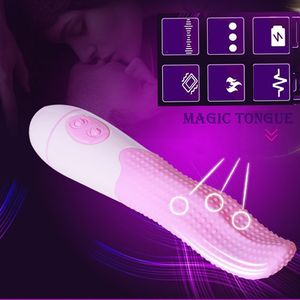 Güzellik öğeleri güç av vibratör sihirli dil G-Tickler klitoris stimülatör mastürbator peri g spot fışkırtma kadınlar için seksi oyuncaklar