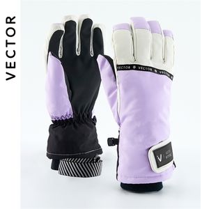 Ski Gloves VECTOR Waterproof with Touchscreen Function Snowboard Thermal Warm Snowmobile Snow Men Women 220920