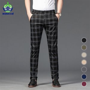 Erkek Kot yaz gündelik pantolon moda klasik şerit ekose siyah düz renk yüksek kaliteli resmi takım elbise erkek 30-38 220920