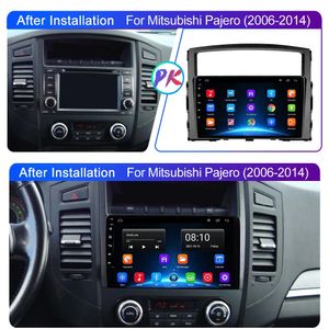 Android Bluetooth Car Video Player GPS Navigation System для Mitsubishi Pajero 2006-2016 с Wi-Fi Music FM Radio