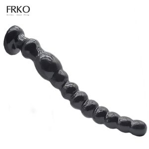 Анальные игрушки FRKO Super Long Dildo Butt Anal Anal Plug Bead Bear Ball Sex Toy для паров Anus мастурбатор массаж предстательной железы G-точки эротический продукт для взрослых 220922