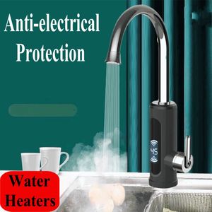 Elektrikli su ısıtıcılar musluk hızlı ısıtma anında ısıtma mutfak hazinesi hızlı musluk sıcak elektrik-su-yüzeye ev sahipleri