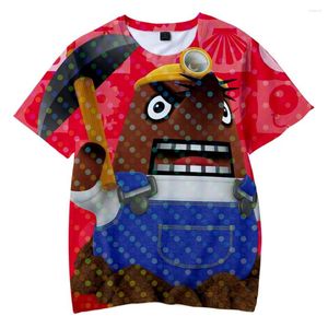 Мужские рубашки аниме косплей 2022 3d Kawaii Fashion Print Children's Boy/Girl Kids Kids Рубашка для рубашки размером 110-160