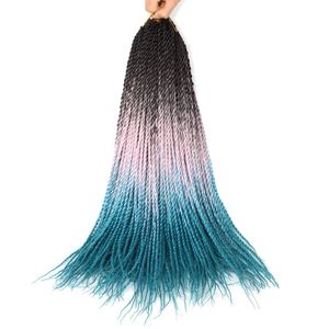 24 -дюймовые сенегальские волосы вязание крючком для волос.