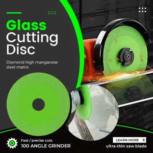 100mm Glass Cutting Disc Diamond Marble Saw Blades Ceramic Tile Jade Special Polishing Sharp Brazing Grinding Disc