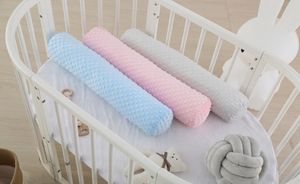 Travesseiros crianças pontilham algodão cilíndrico leito de bebê em torno de uma cor de rolo redonda lavável de cor sólida almofada de enfermagem nascida em enfermagem 220924