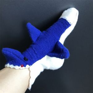 Noel dekorasyonları Noel sıcak köpekbalığı çorap çoraplar rahat yumuşak el yapımı büyük beyaz mavi yenilik kat kış sonbahar köpekbalığı terlik çorap 220927