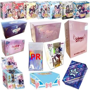 Kart oyunları tanrıça hikaye koleksiyonu anime seksi kız parti mayo bikini bayram güçlendirici kutusu Doujin oyuncaklar ve hobiler hediye 220924