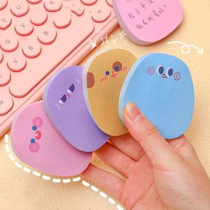 Notes 1 Piece Lytwtw's Stationery School Supplies Cartoon Candy Color Sticky Memo Pad Office Self Adhesive Sticker 220927