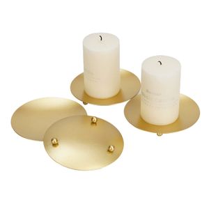 Свечи маленькие свечи держателя Tealight 10 см для стола центральной части дома декорация золота доставка 2022 DHSeller2010 Amonn