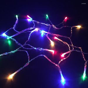Dizeler 1 PCS Noel Ağaç Işıkları LED String Garland Light Düğün Tatil Cadılar Bayramı Partisi Ev Yılı Dekorasyon Lambası Chrismas