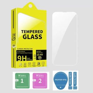 9H 2.5D Protector de pantalla de vidrio templado Película de cubierta completa para iPhone 15 14 13 12 mini 11 pro X XS MAX XR 8 7 Plus Samsung A52 A72 A32 A13 A33 A53 A73 0.3mm