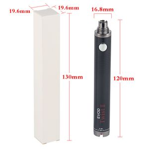 Özel Evaporatör Vape Kalem Ön ısıtma 510 iştirak Akü Buharlaştırma Evod Twist II 1600mAH Kit Voltajı Uyarabilir Evaporatör Elektronik Sigara VV