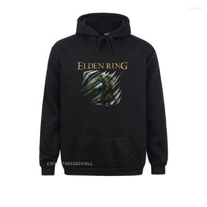 Erkek Hoodies Erkek Sweatshirts Elden Ring Scractes Klasik Bui Tasarım Basit Stil Uzun Kollu Erkekler Serin Sportswearsmen