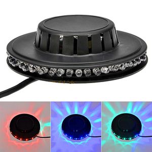 Led Parti Light Mini Disko Işık 48 LED Tatil Partisi Aydınlatma Ayçiçeği Bar DJ Lamba Disko Işıkları Ses Etkinleştirilmiş RGB Düğün Doğum Günü