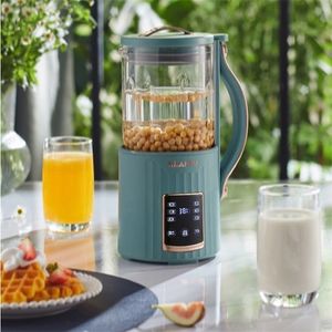 Meyve Sebze Araçları 800ml Soya Süt Makinesi Elektrik Meyve Makinesi Taşınabilir Blender Duvar Kırma Makinesi Otomatik Isıtma Pişirme Soya Süt Maker 220V 220928