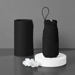 Umbrellas Mini Sun Pocket Женские сверхлегкие дождь, девочки против UV Portable Folding 220929