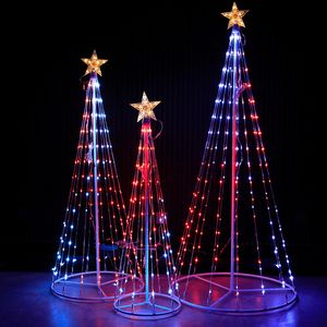 Full Color LED -Strings Remote App Control 1,2 m/1,5 m/1,8 m LED -Weihnachtslichtbaum kreative Neujahrsdekoration