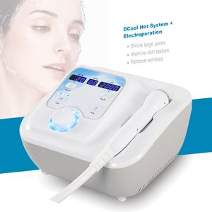 2022 Home Beauty Instrument Cryo Electroporation холодная и горячая RF Skin Ofuvenation Beauty Machine