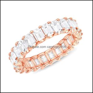 Band Rings Fashion Exquisite Creative Worty Circle FL of Zircon Fomen Surfose Ring Bright Lover Wedding Part