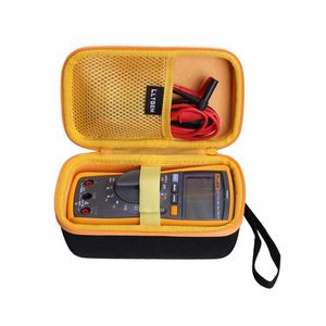 LTGEM Su geçirmez EVA Fluke için Sert Kase 117 Elektrikçiler True RMS Multimeter 220819