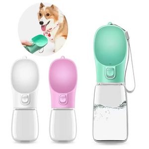 Портативные собачьи чаши на открытом воздухе щенки для домашних животных питьевые бутылки Sxaug22