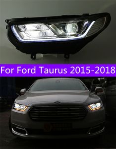 Scheinwerfer für Ford Taurus 20 15–20 18 Scheinwerfer Taurus DRL Blinker Fernlicht Angel Eye Projektorlinse