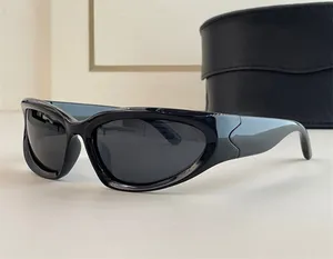 Модный дизайнер 0157 солнцезащитные очки мужские и женские уникальные авангардные солнцезащитные очки с оберткой летняя звезда на открытом воздухе в том же стиле Защита от ультрафиолета поставляется с коробкой