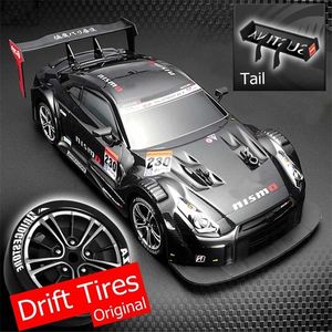 Электрический RC CAR 1 16 58 км ч RC Drift Racing 4WD 2 4G Высокоскоростной GTR Дистанционное управление максимальным 30 млн. Дистанционное расстояние электронные хобби игрушки автомобильные подарки 220829