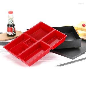 Dinnerware Sets Japanese Bento Lunch Box Office Container Portable Rice Sushi Catering TB Sale