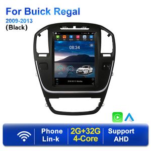 Araba Video Birimi HD Touchscreen 9 inç Android GPS Navigasyonu 2009-2013 için Bluetooth Aux Destek Carplay ile Buick Regal