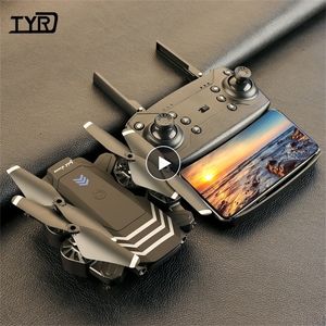 Интеллектуальная беспилотника TYRC LS11 Pro Drone 4K HD Camera Wi -Fi FPV Режим удержания hight One клавиша возврата складной Arm Quadcopter RC Dron for Kids Gift 220830