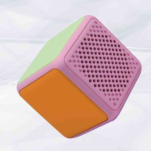 Портативные динамики портативный беспроводной динамик Bluetooth Mini Personality Mobile Phone Small Rubik's Cube Stereo T220831