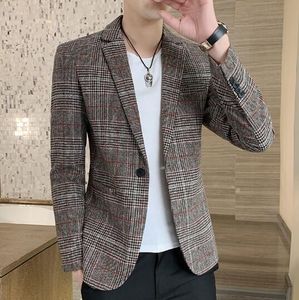 Мужские костюмы Blazers повседневное пальто мужчины Slim Suit Coat Blazer Top 221201