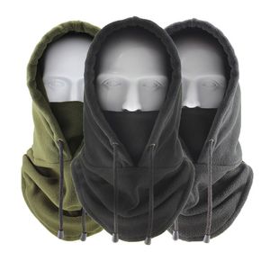 Tactical Hood Winter Windproof Hiking Caps Men Warm Thermal Fleece Balaclava Face Beanies Ski Bike Motorcycle Cycling Neck Warmer Helmet Hat 221201