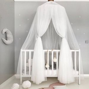 Berço de rede de berço cortinas de dossel Mosquito tule tenda pendurada tenda de bebê para salas Play House Kids Kids Room 221205