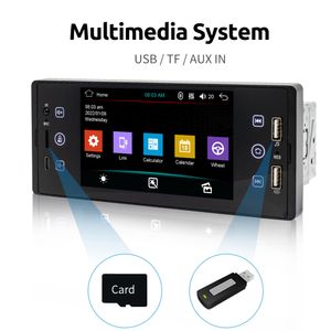 1 Din Car Radio 5" HD Autoradio Multimedia MP5 Player IPS Touch Screen Autoradio Stereo FM Radios For VW Nissan Toyota