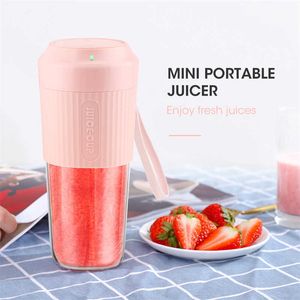 Juicers Portable Blender Electric Juicer Machine Usb Mini Fruit Mixers Juicers Fruit Extractors Food Milkshake Multifunction Juice Cup T221207