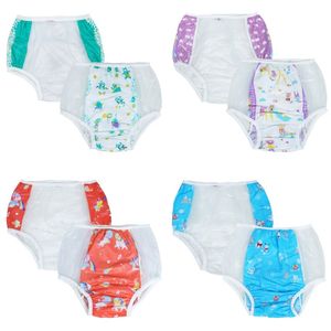 2pcs Dadous Abdl Yetişkin Bebek Kumaş Çocuk Çocuk bezi Külot İnkontinans Elastik Bant Plastik Yeniden Kullanılabilir Pantolon DDLG KIRMIZI PVC Erkek Çocuk Bebekleri 2643